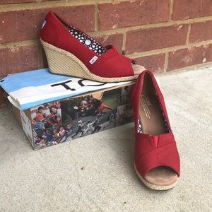 Wedge Canvas sandals